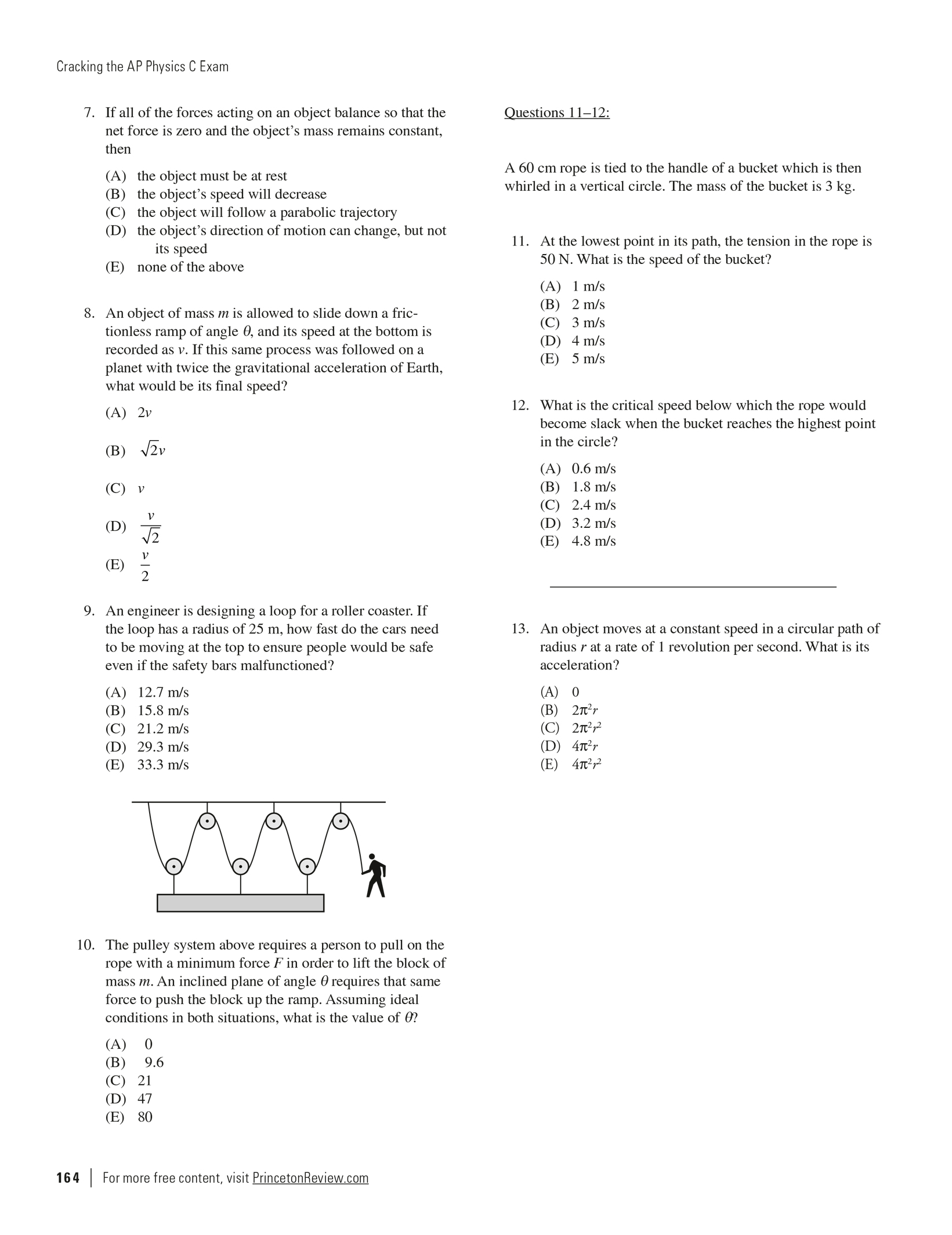 Extended Ebook Content For Cracking The Ap Physics C Exam Edition